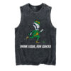 Drink Liqua, Run Quicka Tank Top, Anime Tank Top