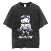 Hello Fitty Gym T-shirt, Anime T-shirt