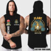 FLARE GYM CUSTOM Name Hoodie Tank Top