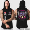 FUCHSIA GYM CUSTOM Name Hoodie Tank Top