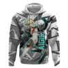 Aigis Persona Hoodie Anime Mix Polygon Cyber Style