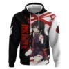 Akame - Akame ga Kill Hoodie Anime Mix Grunge Blood Style