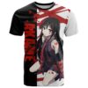 Akame - Akame ga Kill T Shirt Anime Mix Grunge Blood Style