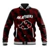 Akatsuki Pain - Anime Tie - Dye Style Anime Varsity Jacket