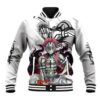 Akaza Anime Varsity Jacket Demon Slayer