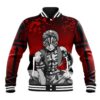 Akaza Demon Slayer Anime Varsity Jacket Japan Art