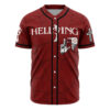 Hooktab 3D Printed Alucard Eyes V2 Hellsing Men's Short Sleeve Anime Baseball Jersey