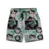 Yushiro Strip Demon Slayer Anime Board Shorts Swim Trunks