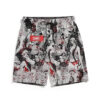 Daki Pattern Demon Slayer Board Anime Board Shorts Swim Trunks