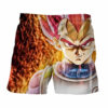 Dragon Ball Vegeta Super Saiyan Rose Portrait Cool Anime Board Shorts Swim Trunks