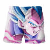 Dragon Ball Vegeta God Blue Portrait Angry Dope Anime Board Shorts Swim Trunks