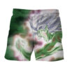 Dragon Ball Fused Zamasu Aggressive Portrait Dope Anime Board Shorts Swim Trunks