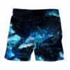 Sword Art Online Kirito Battle Cry Awesome Blue Anime Board Shorts Swim Trunks