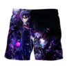 Sword Art Online Crystalized Kirito Cold Eyes Anime Board Shorts Swim Trunkss