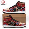 Luffy Armament Haki JD1s Sneakers Custom OP Anime Shoes