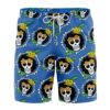 Hippie Trip Brook One Piece Anime Board Shorts Swim Trunks