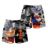 Goku Ultra Instinct Anime Board Shorts Swim Trunks