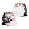 Zetsu Mangetsu Anime Board Shorts Swim Trunks Japan Cherry Blossom