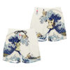 Mimikyu Kanagawa Great Wave Anime Board Shorts Swim Trunks