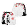 Boa Hancock Anime Board Shorts Swim Trunks Japan Cherry Blossom