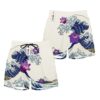 Gengar Kanagawa Great Wave Anime Board Shorts Swim Trunks