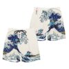 Riolu Kanagawa Great Wave Anime Board Shorts Swim Trunks