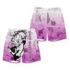 Goku Black Rose Anime Board Shorts Swim Trunks Art