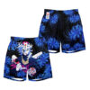 Douma Anime Board Shorts Swim Trunks Blue Spider Lily