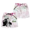 Nezuko Anime Board Shorts Swim Trunks Wisteria