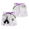 Zenitsu Anime Board Shorts Swim Trunks Wisteria