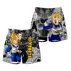 Vegeta Super Saiyan Anime Board Shorts Swim Trunks Mixed