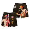 Portgas D. Ace Anime Board Shorts Swim Trunks