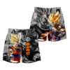 Goku Super Saiyan Anime Board Shorts Swim Trunks Mixed