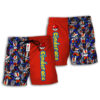 Cinderace Anime Board Shorts Swim Trunks