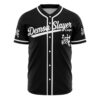 Hooktab 3D Printed Kamado Demon Slayer Corps Men's Short Sleeve Anime Baseball Jersey