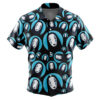 No Face Spirited Away Men's Short Sleeve Button Up Hawaiian Shirt