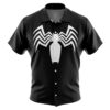 Venom Marvel Comics Men's Short Sleeve Button Up Hawaiian Shirt