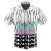 Shinobu Kocho Demon Slayer Men's Short Sleeve Button Up Hawaiian Shirt