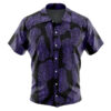 Kokushibo Demon Slayer Men's Short Sleeve Button Up Hawaiian Shirt