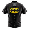 Batman DC Comics Men's Short Sleeve Button Up Hawaiian Shirt