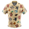 Dungeons and Dragons Pattern Men's Short Sleeve Button Up Hawaiian Shirt