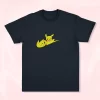 Pikachu patterned short sleeved T-shirt