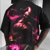 Dragon Ball Z Men's Anime Casual Crew Neck T-Shirt