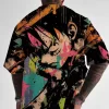 One Piece Men's Back Printed Anime T-shirt