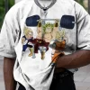 Dragon Ball Z Men's Casual Crew Neck T-Shirt