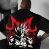 Dragon Ball Z PIRATE WOLF MEN'S CASUAL T-SHIRT