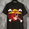 One Piece Men's Skull Anime Crew Neck Anime T-shirt