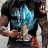 Dragon Ball Z Men's Short Sleeve Casual T-Shirt