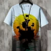 One Piece Trendy Brand Hip-hop Anime T-shirt