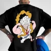 One Piece Men's Japanese Anime Crew Neck Anime T-shirt